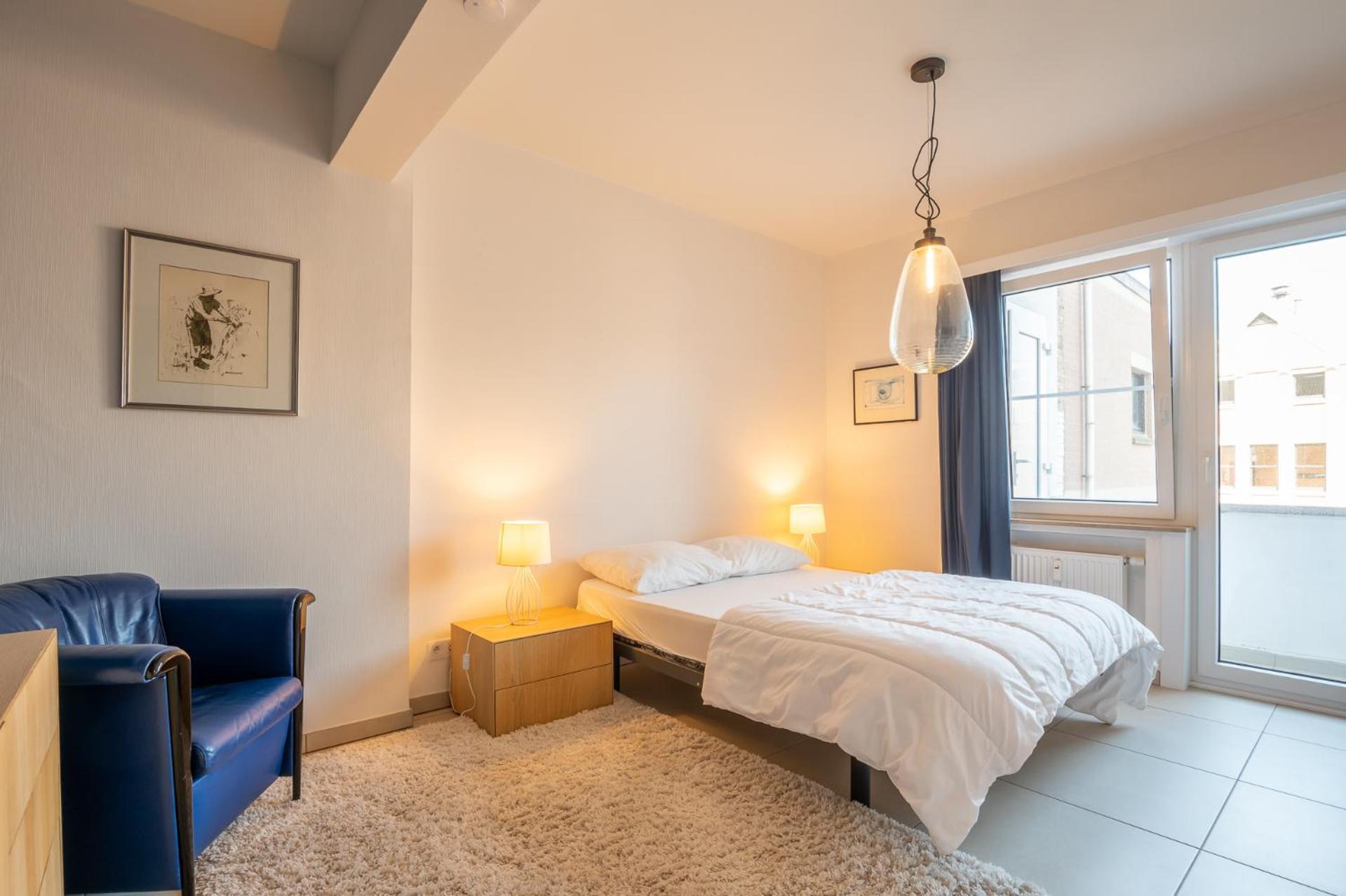 View Of The Yacht Port Apartment Ostend